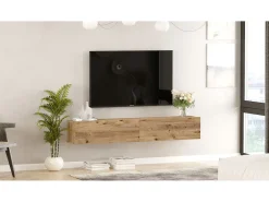 Mueble Elegante Tv Futura   180 Cm Pino