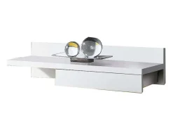 Mueble Entrada Cajún 2 Espejos Blanco 70cm