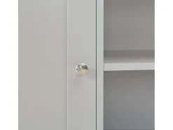 Mueble para el televisor gris 95x39x58 cm