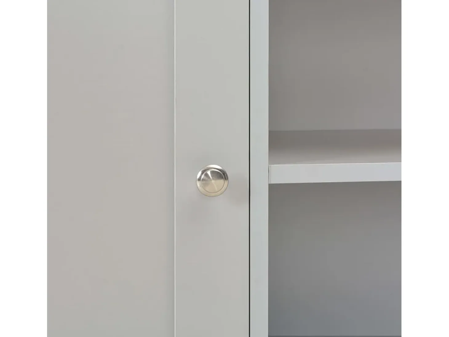 Mueble para el televisor gris 95x39x58 cm