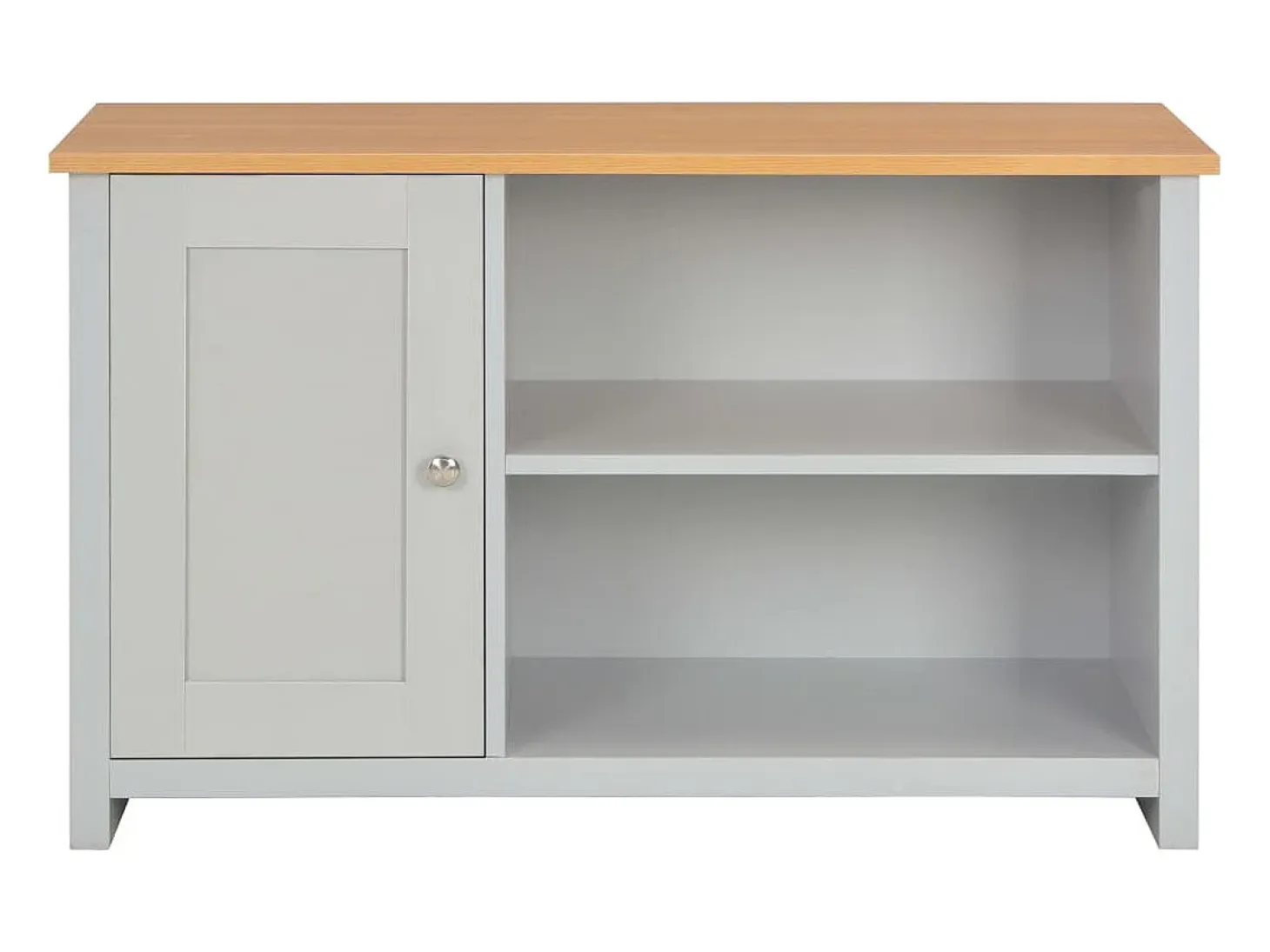 Mueble para el televisor gris 95x39x58 cm