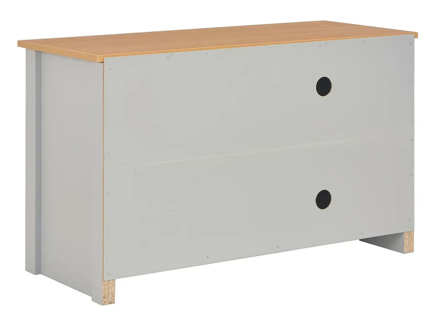 Mueble para el televisor gris 95x39x58 cm