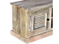 Mueble para la TV de madera maciza de mango