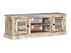 Mueble para la TV de madera maciza de mango