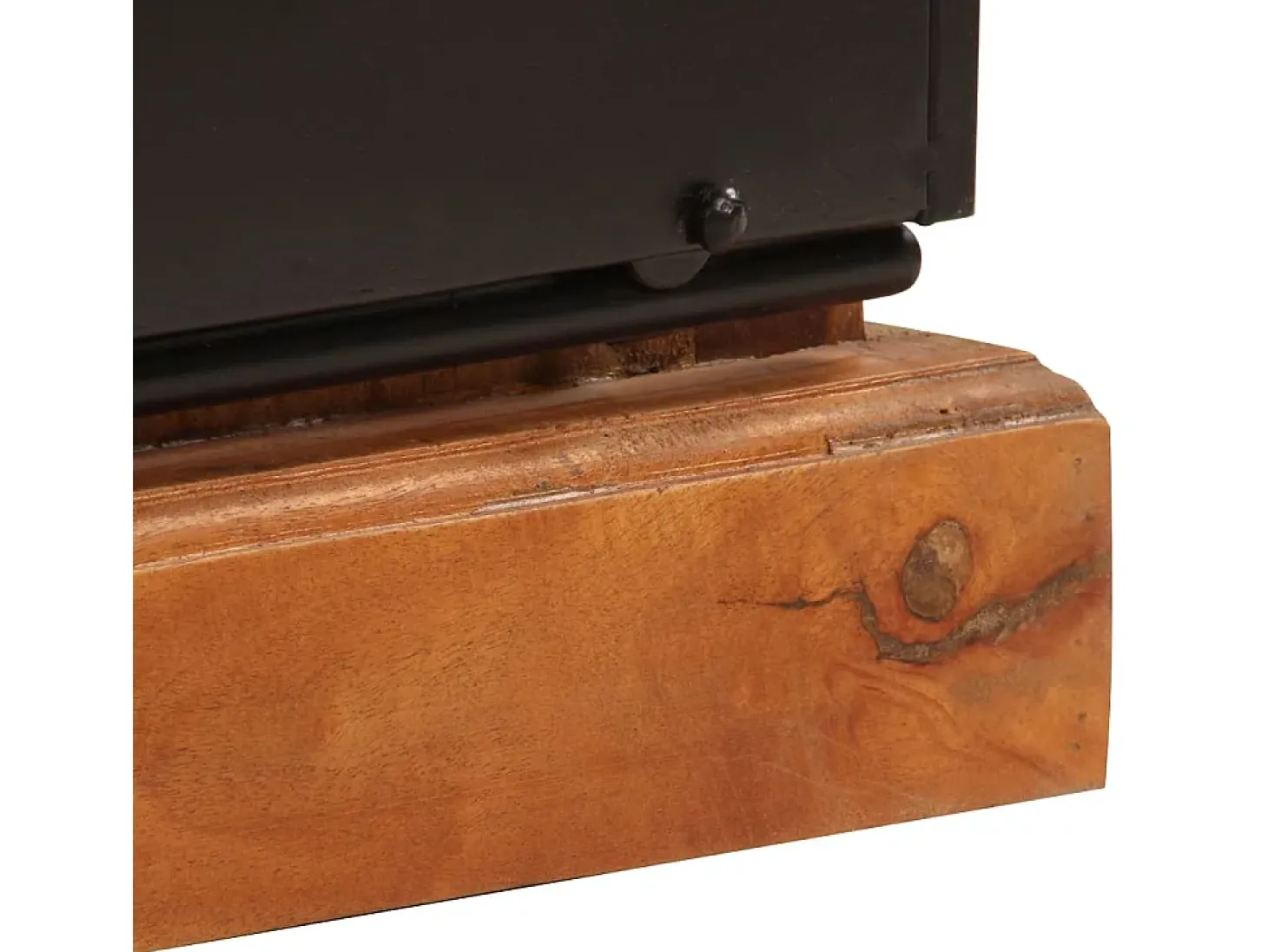 Mueble para la TV madera maciza reciclada 110x30x45 cm