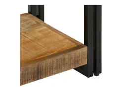 Mueble para la TV madera maciza de mango 90x30x40 cm