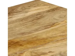 Mueble para la TV madera maciza de mango 90x30x40 cm