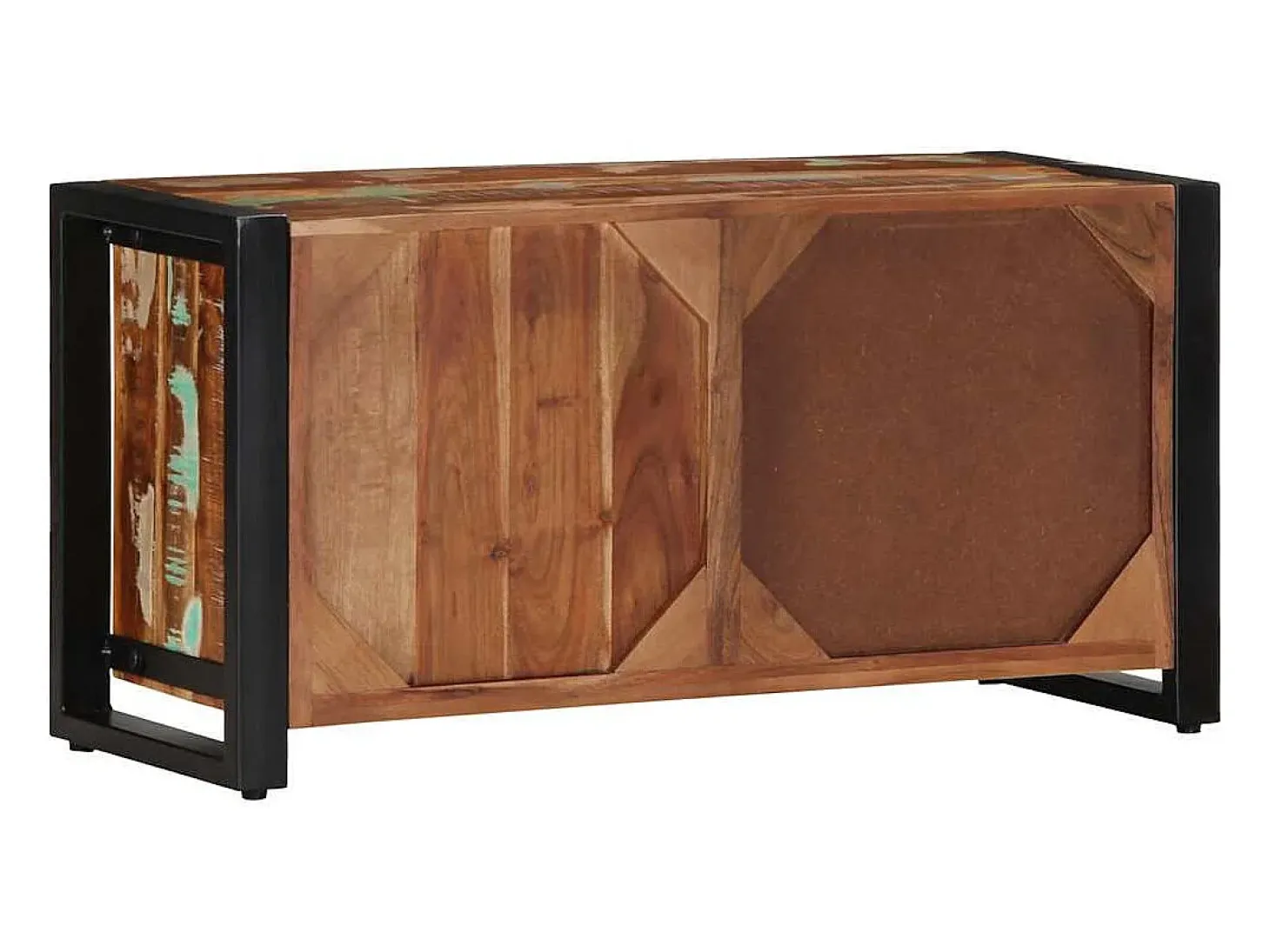 Mueble para la TV 80x30x40 madera maciza reciclada