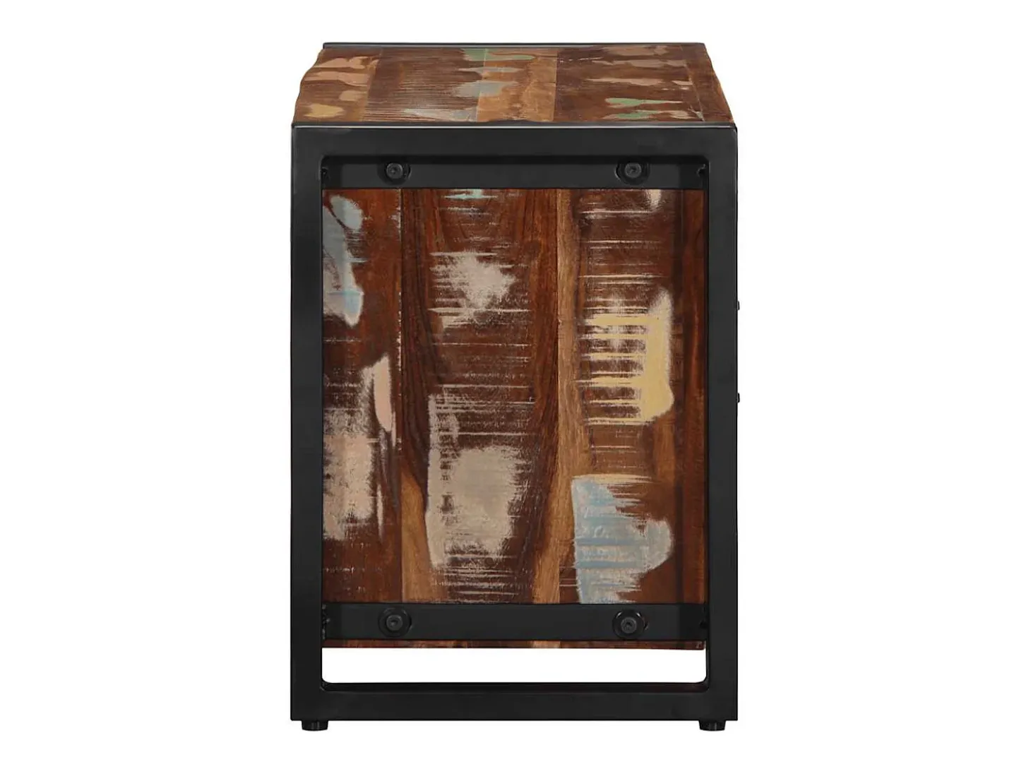 Mueble para la TV 80x30x40 madera maciza reciclada