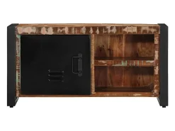 Mueble para la TV 80x30x40 madera maciza reciclada