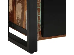 Mueble para la TV 80x30x40 madera maciza reciclada
