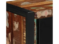Mueble para la TV 80x30x40 madera maciza reciclada