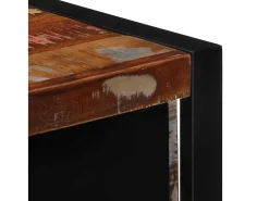 Mueble para la TV 100x30x35 madera maciza reciclada