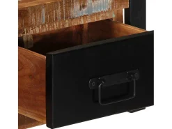 Mueble para la TV 100x30x25 madera maciza reciclada