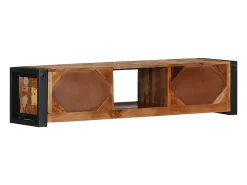 Mueble para la TV 100x30x25 madera maciza reciclada