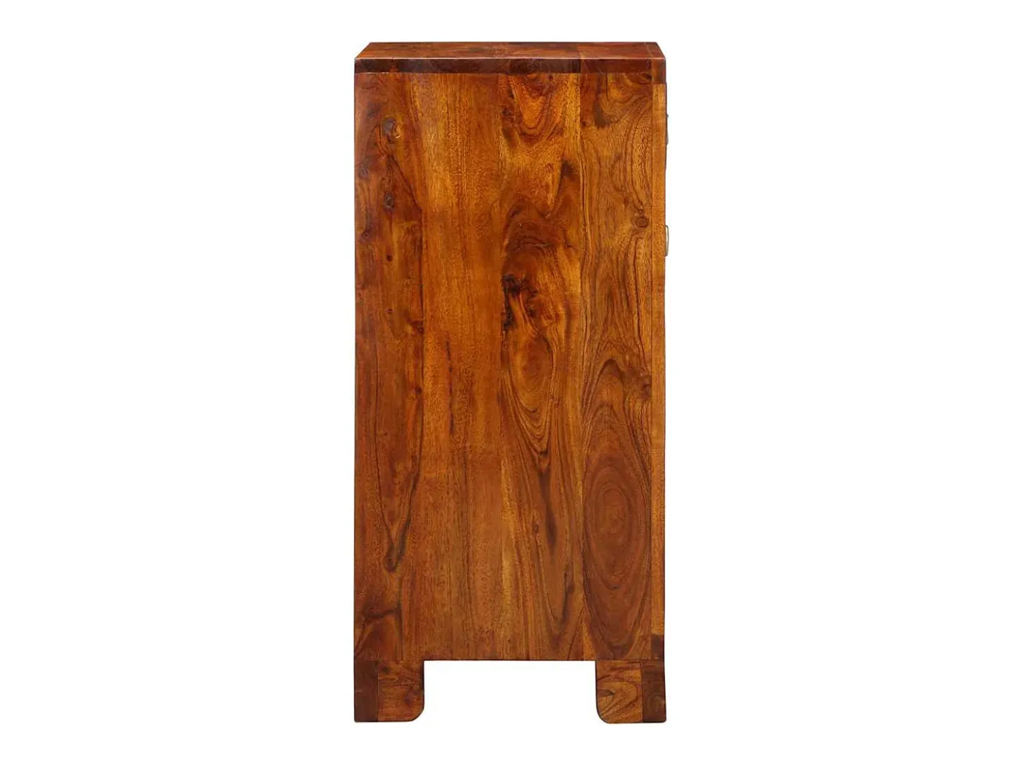 Mueble para teléfono con cajón Marrón 40 x 35 x 75 cm