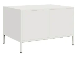 Mueble para TV acero laminado en frío blanco 68x50x43,5 cm