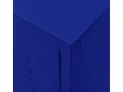 Mueble para TV de acero azul marino 105x35x50 cm