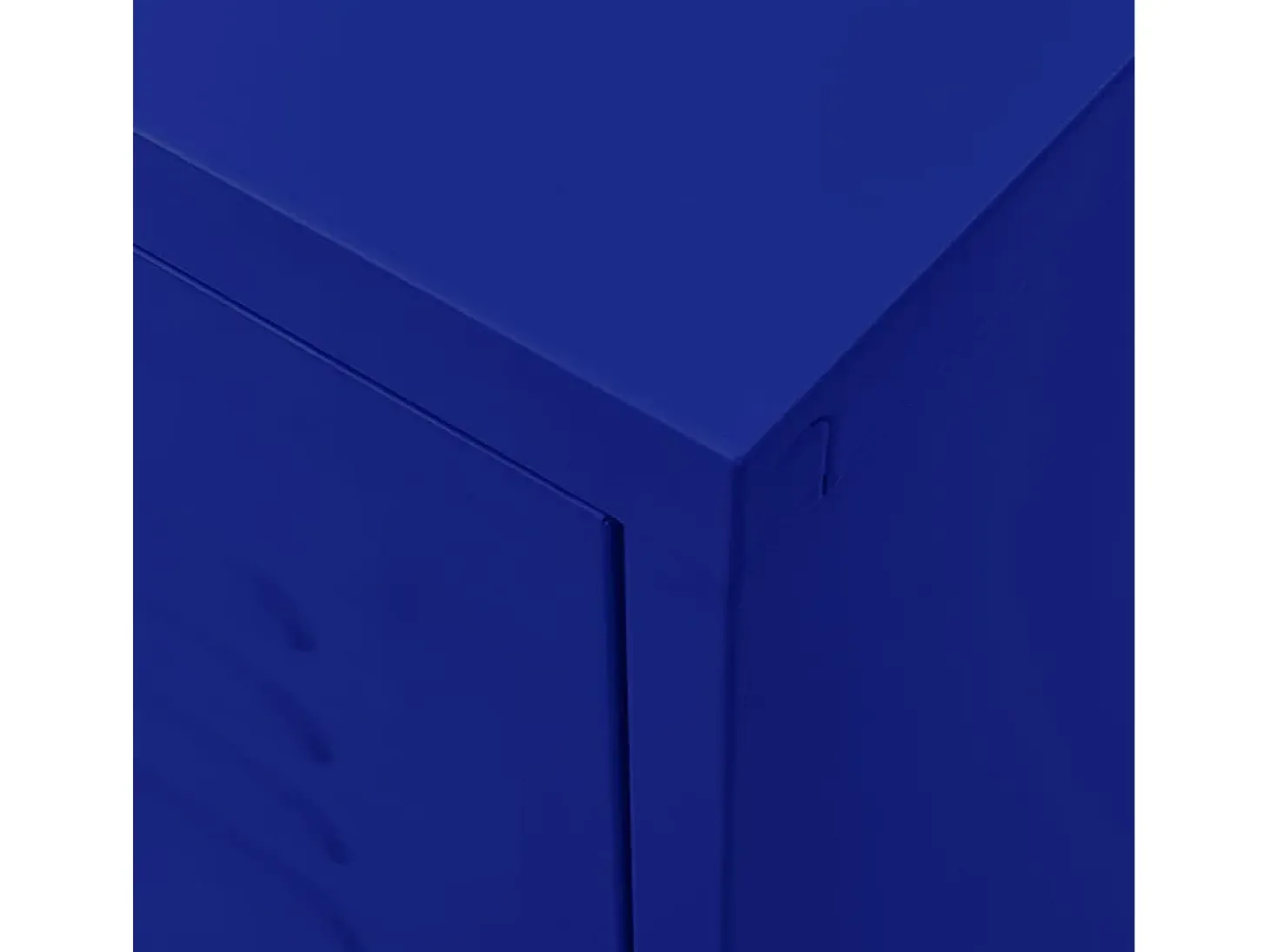 Mueble para TV de acero azul marino 105x35x50 cm