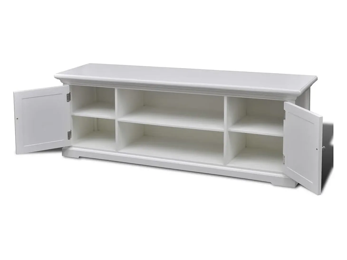 Mueble para TV de madera blanco