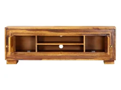 Mueble para TV de madera maciza de sheesham 118x30x40 cm