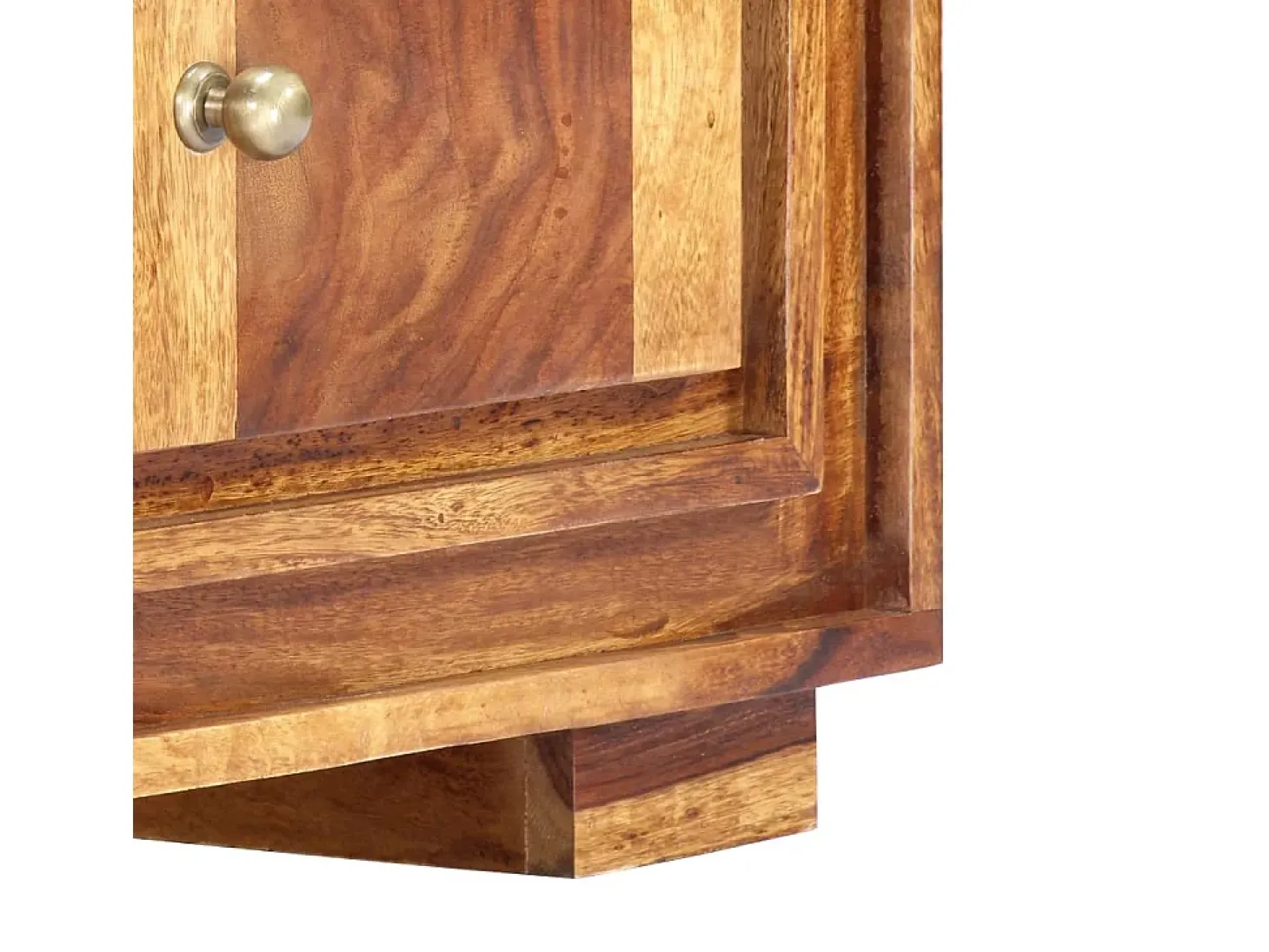 Mueble para TV de madera maciza de sheesham 118x30x40 cm