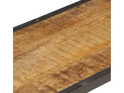 Mueble para TV de madera maciza de mango 150x30x40 cm
