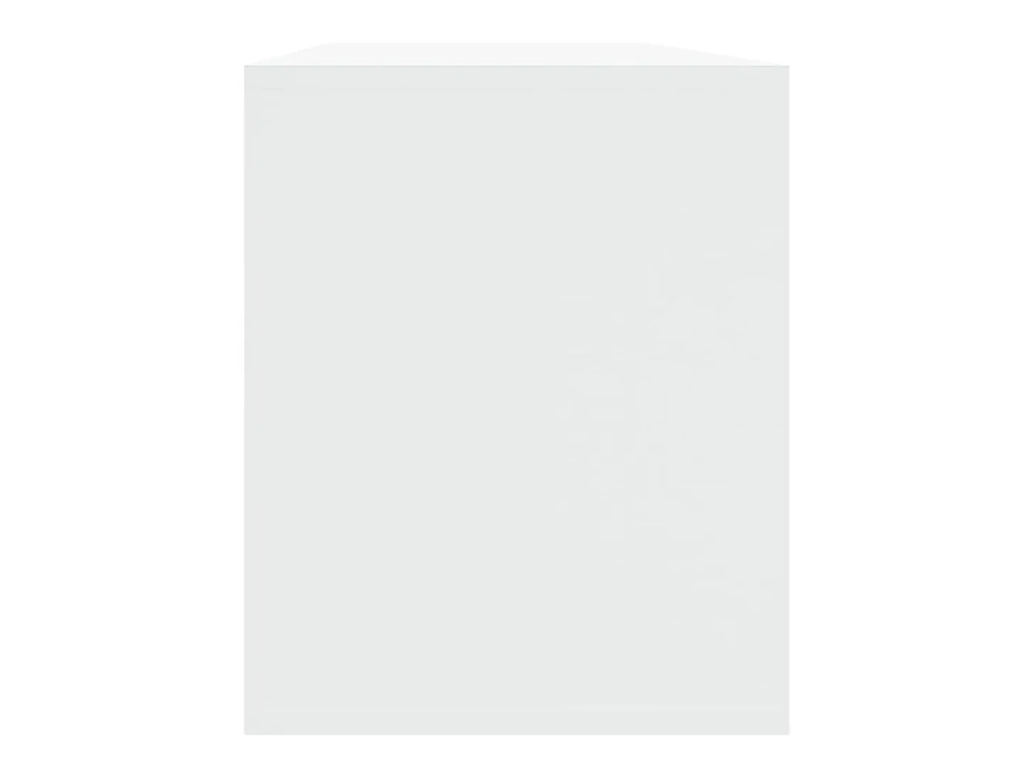 Mueble para TV madera contrachapada blanco 130x35x50 cm