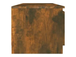 Mueble para TV madera contrachapada roble ahumado 140x40x35,5cm