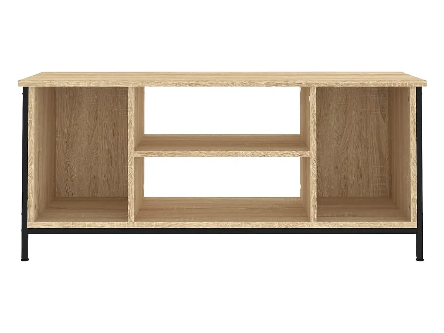 Mueble para TV madera contrachapada roble Sonoma 102x35x45 cm ES511687