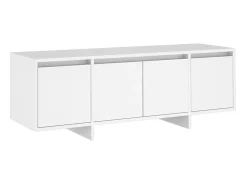 Mueble para TV madera contrachapada blanco 120x30x40,5 cm ES93723