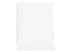 Mueble para TV madera contrachapada blanco 93x35,5x45 cm