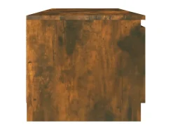 Mueble para TV madera contrachapada roble ahumado 140x40x35,5cm ES64004