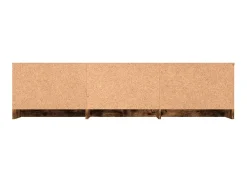 Mueble para TV madera contrachapada roble ahumado 140x40x35,5cm ES64004