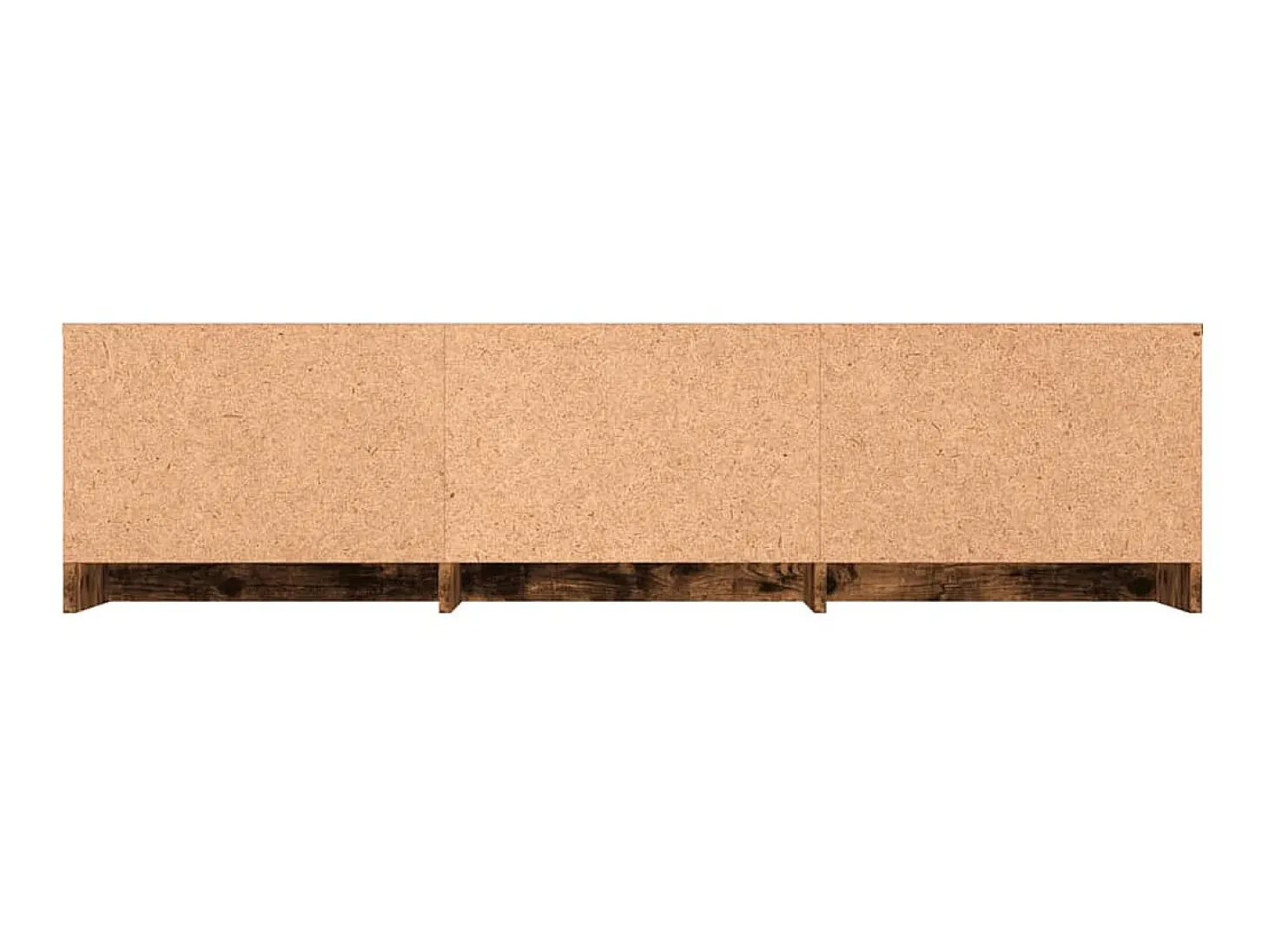 Mueble para TV madera contrachapada roble ahumado 140x40x35,5cm ES64004