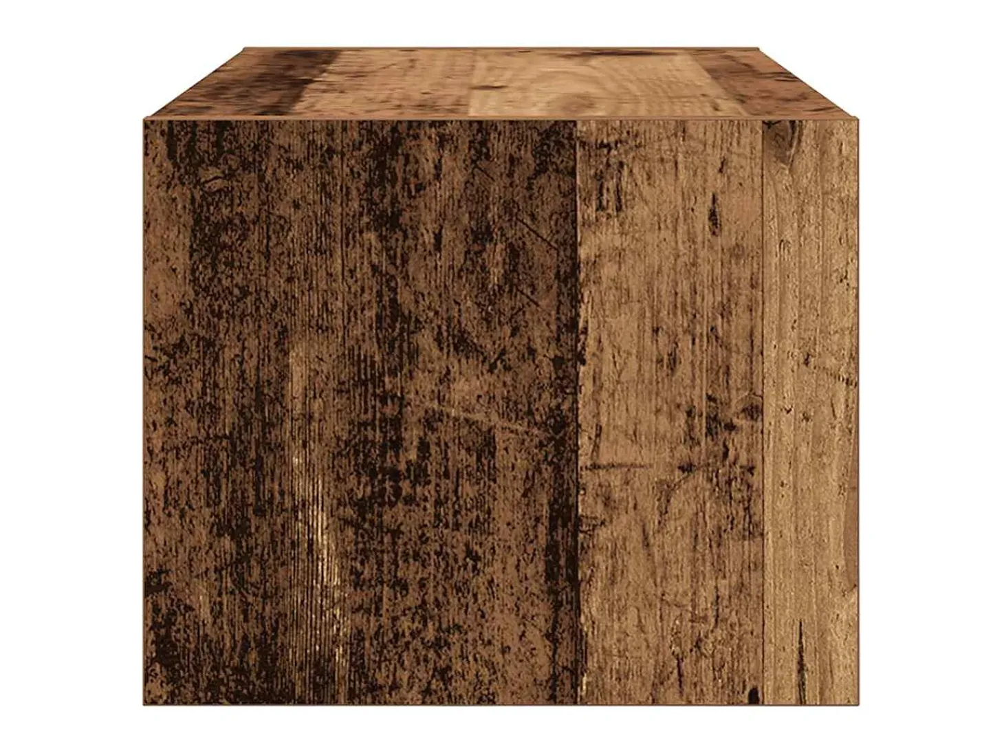 Mueble para TV madera contrachapada envejecida 60x31x25,5 cm