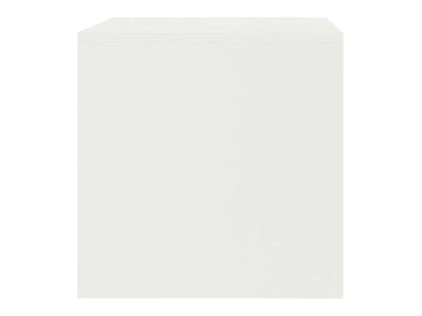Mueble para TV madera contrachapada blanco 80x40x40 cm ES61536