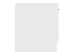 Mueble para TV madera contrachapada blanco 140x35x40 cm
