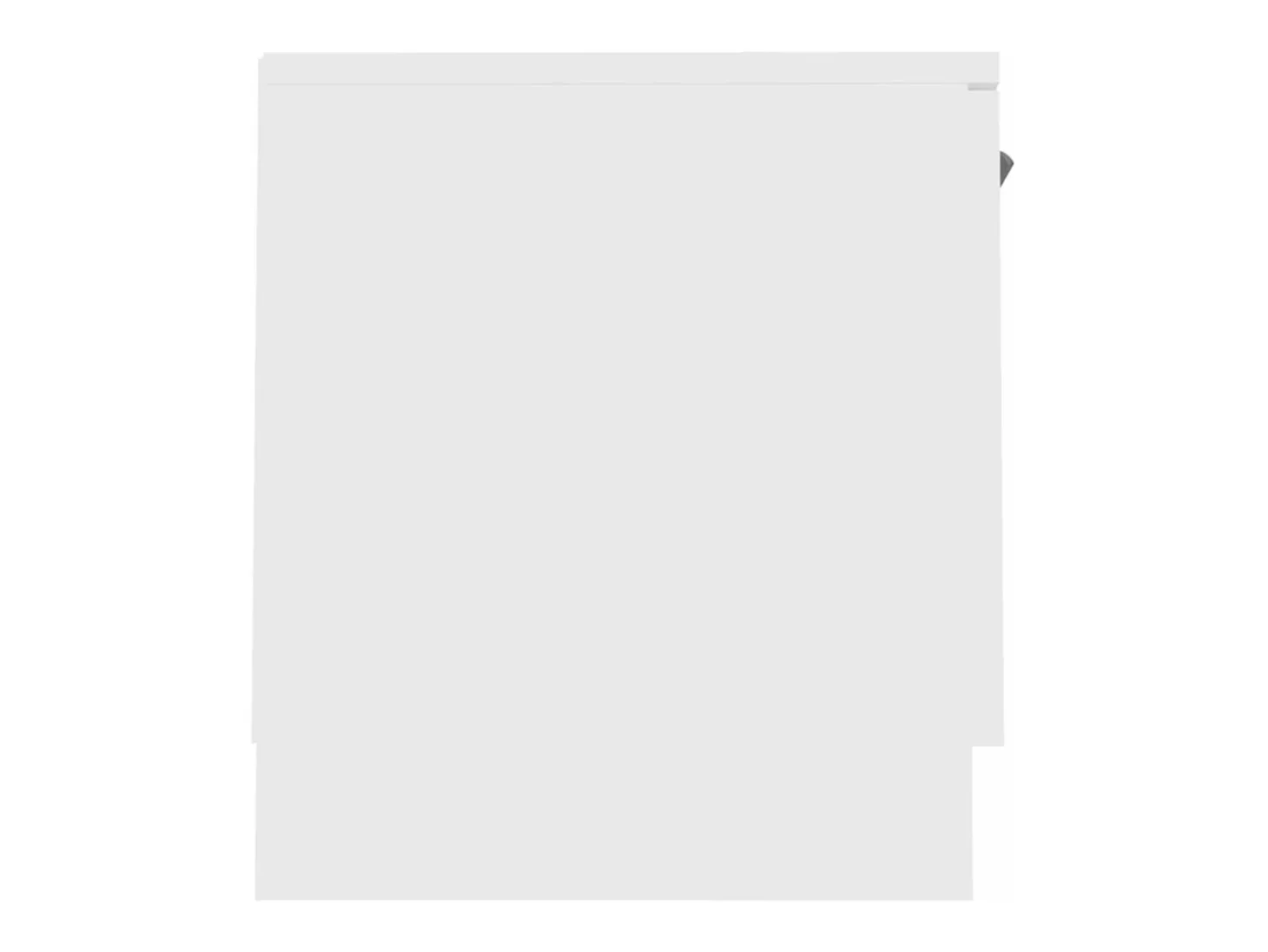 Mueble para TV madera contrachapada blanco 140x35x40 cm