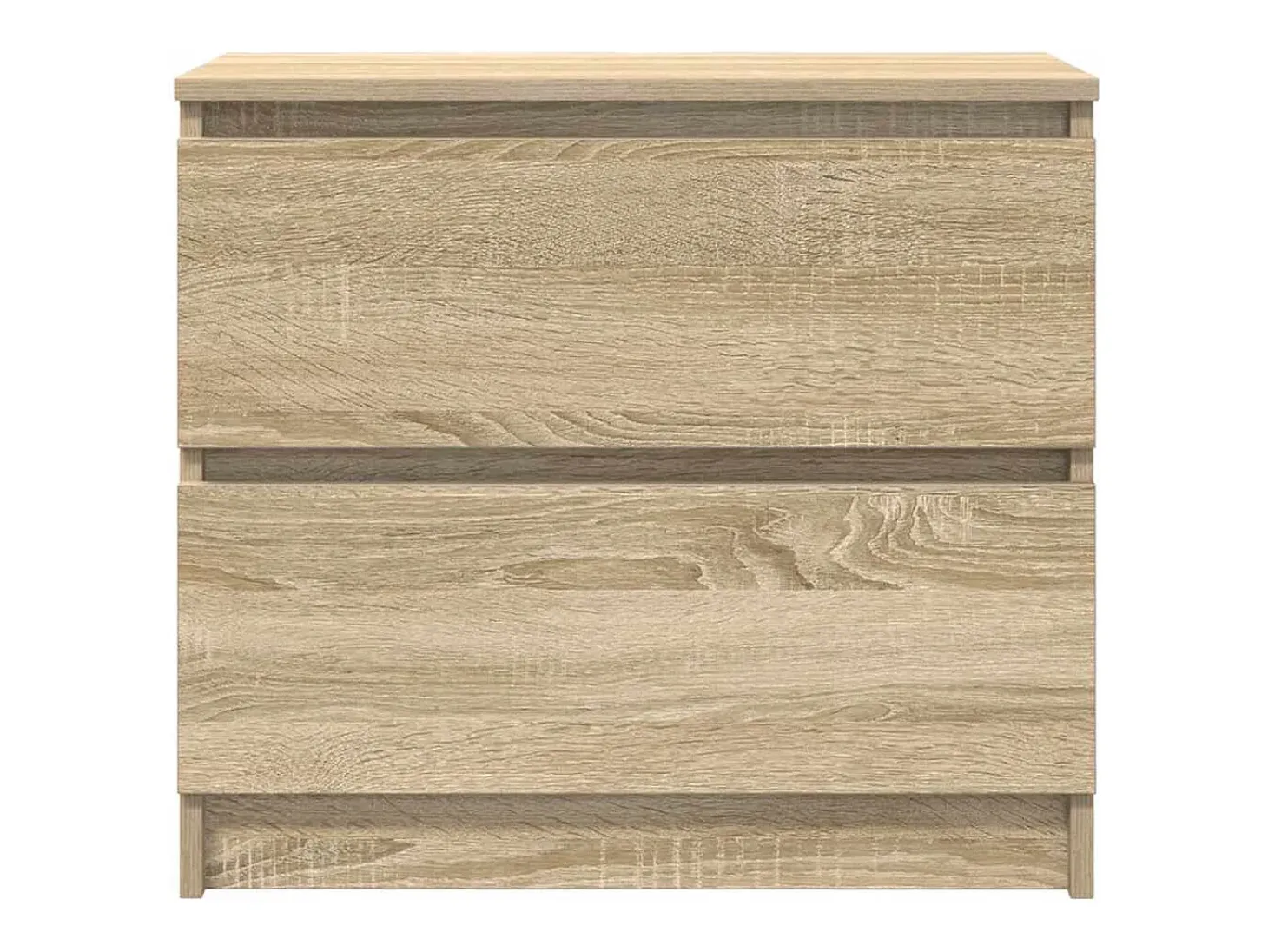 Mueble para TV madera contrachapada roble ahumado 60x35x54 cm