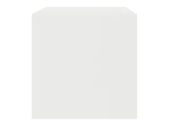 Mueble para TV madera contrachapada blanco 100x40x40 cm ES39414