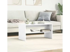 Mueble para TV madera contrachapada blanco 80x40x40 cm
