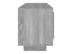 Mueble para TV madera contrachapada gris Sonoma 102x35x45 cm