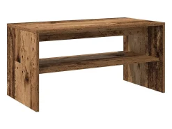 Mueble para TV madera contrachapada envejecida 80x40x40 cm
