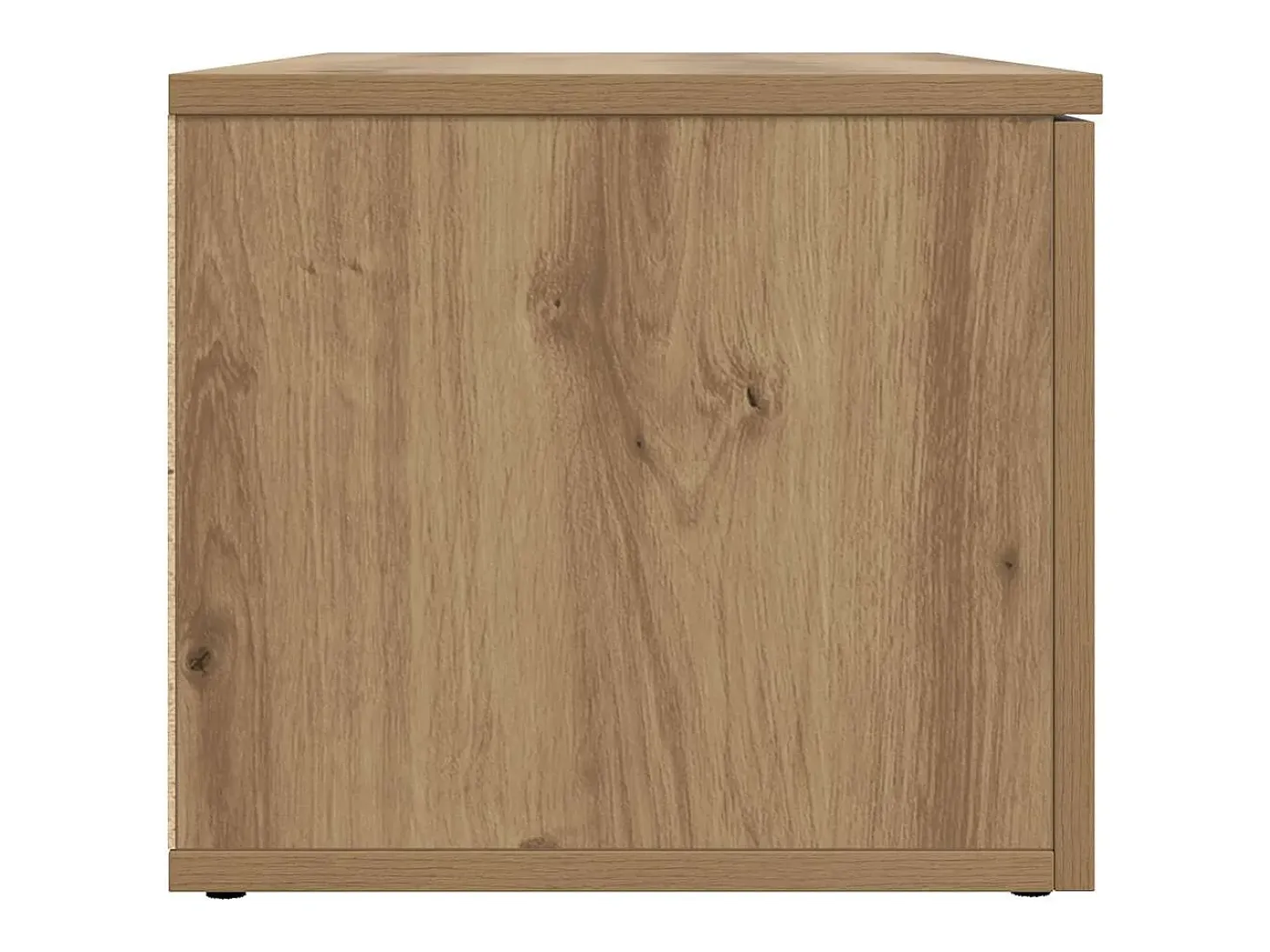 Mueble para TV madera contrachapada roble artisan 80x34x30 cm