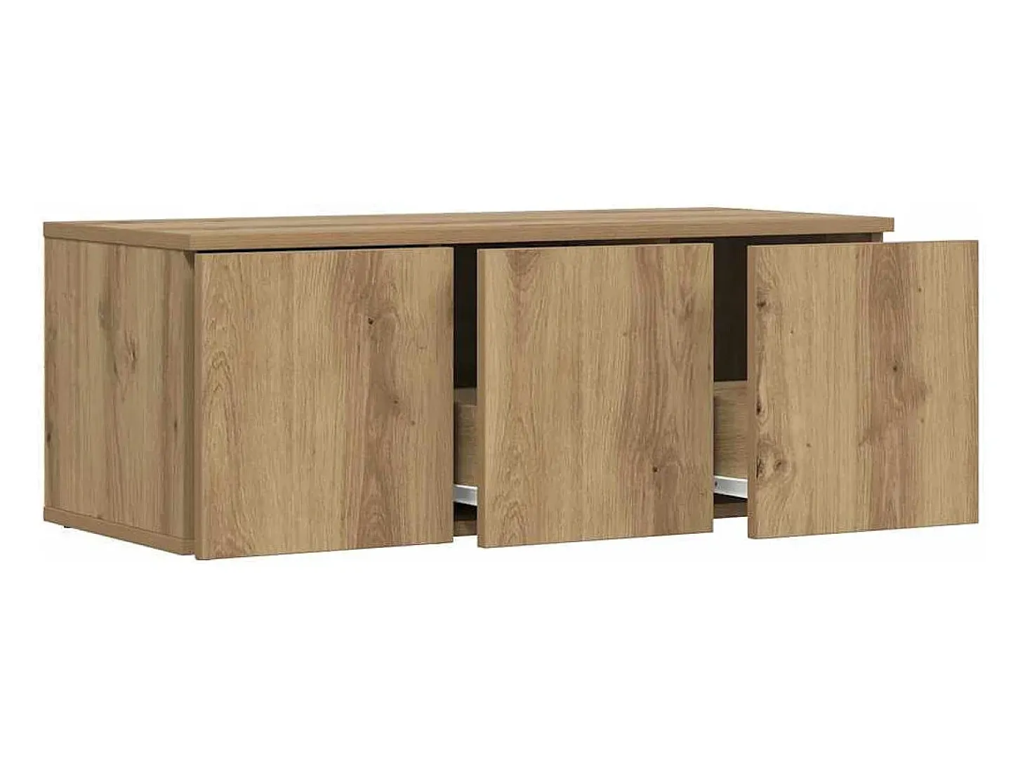 Mueble para TV madera contrachapada roble artisan 80x34x30 cm