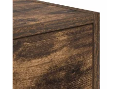 Mueble para TV madera contrachapada roble ahumado 60x31x25,5 cm