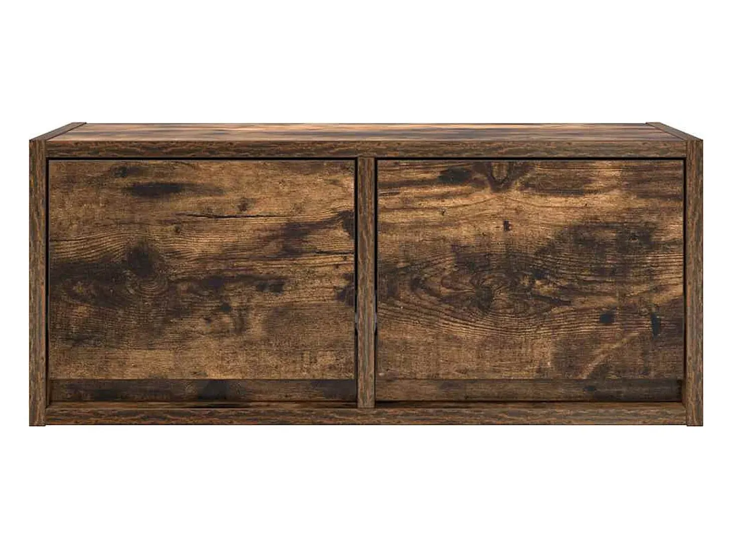 Mueble para TV madera contrachapada roble ahumado 60x31x25,5 cm