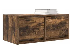 Mueble para TV madera contrachapada roble ahumado 60x31x25,5 cm