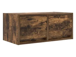 Mueble para TV madera contrachapada roble ahumado 60x31x25,5 cm